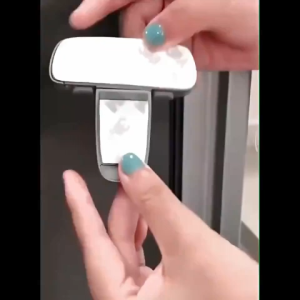 Single Door Refrigerator Safety Lock T-Type Double Button Cabinet Protector Child Baby Safety Household Protector Suitable For Most Refrigerator 3myhb Strong Glue