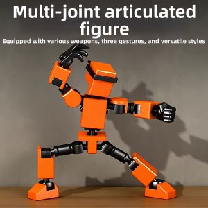 Multi-joint Magnetic Assembly Action Figure Toy