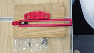 T-Shaped Square Ruler Precision Line Positioning Drawing Auxiliary Ruler Fixture for Woodworking Marking and Measurement