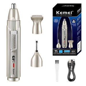 Kemei | Kemei All-In-One Máy Cắt Lông Mũi Có Thể Sạc Lại Bộ Dụng Cụ Chăm Sóc Điện Cho Nam Và Nữ Máy Tỉa Lông Mày Máy Tỉa Râu Chăm Sóc Mặt Vùng Cổ