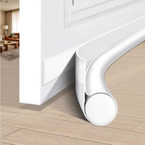 HomeProtect Under Door Draft Stopper Weather Stripping Door Seal Door Sweep Reduce Cold Air Front Soundproof Draft Blocker