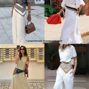 Fashion Waist Belt & Scarf Set