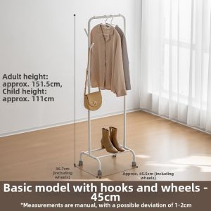LANJIAOLUO | Multi-purpose Standing Coat and Hat Rack