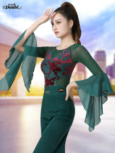 DANBAOLUO | Flowing Sleeve Slimming Dancewear For Women