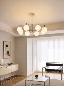 FANCY LAMP CLUB | Modern Bauhaus Minimalist Nordic Living Room Chandelier
