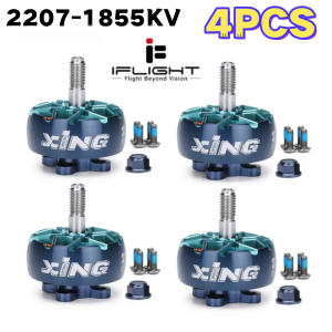 iFlight XING2 XING V2 2207 / 2306 1755 / 1855 / 2555 / 2755KV 4-6S Brushless FPV Motor with 5mm Shaft for RC FPV Drones