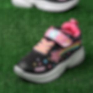 Ando Official Sepatu Sneakers Sweet Star V Anak - Hitam/Merah Jambu