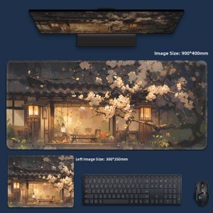 KALLDUN | Large Ancient Chinese Style Computer Desk Mat