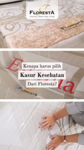 Kasur Springbed Floresta Orthopedic Estonia Pure Rebonded Foam