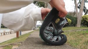 GRITION รองเท้าแตะผู้หญิงสีเทาเขียวรองเท้าแตะแฟชั่นหลายพื้นผิวรองเท้าแตะที่ทนทานต่อการสึกหรอ