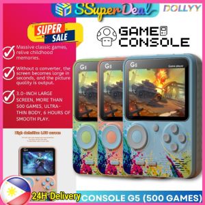 [🇵🇭 24h Delivery] Dollyy G5 500 In 1 Game Console Gamapad For TV Kids Portable PSP Handheld Original Pop It USB Retro Video Gaming Sup Super Mario Tiktok