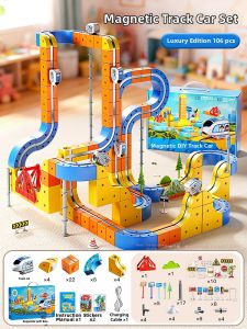 XIDIQI | Electric Magnetic Rail Car Educational Toy