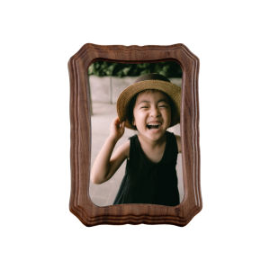 LUDAYE | Customizable Wooden Photo Frame Baby Decorative Desktop Display
