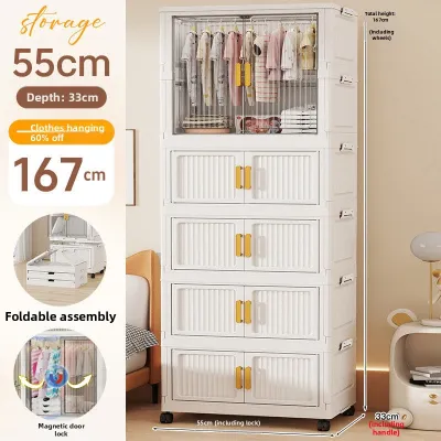 Easy-to-Assemble Children Wardrobe