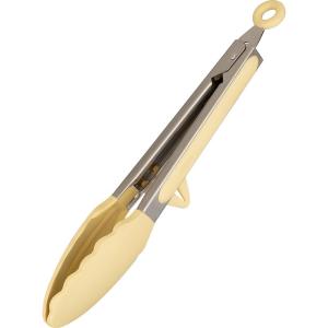 MODERN SWEETHOME | Heat-Resistant Stainless Steel & Silicone Food Tongs