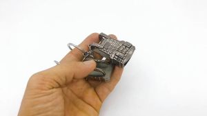 Móc khóa Mô Hình Áo Giáp 3 Đồ Chơi Lưu Niệm Trang Trí Vật Phẩm