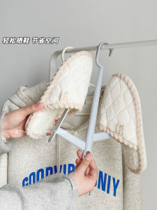 Indoor Shoe Drying Rack Small Hanging Hook Multi-Function Inverted Shoe Drying Shoe Hanger Slippers Clothesline Organizer