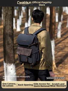 Caden | Retro Backpack Camera Bag Crossbody Handheld