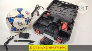 Máy bơm lốp ô tô xe máy dùng pin - Di chuyển đa năng tiện dụng - Bảo hành 6 tháng
