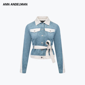 ANN ANDELMAN | Moto Style Waist Cinching Short Jacket
