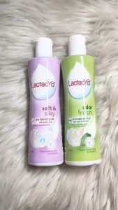 Chai DDVS Phụ Nữ Lactacyd Soft & Silky Dưỡng Ẩm 250ml + Odor Fresh Ngăn Mùi 24H 250ml