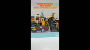 Sembo Block x Ejen Ali MATABLOX Misi: 4 Different MATA Arena Training Academy Building Brick Block Toys *READY STOCK*