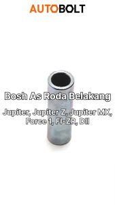 Bosh As Roda Belakang Jupiter Z MX Lama & Vega R New ZR & FZR & Force 1 & Bos Laher Roda Tengah Tromol Belakang 18.2X12.2X60