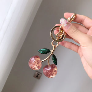 Kedai rasmi beg baru gantung aksesori apple cherry keychain pendant