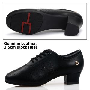 WUNUO | Genuine Leather Soft Bottom Dance Shoes For Various Dances
