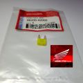 FUSE MINI 20A SIKERING SIKRING SEKRING TANCAP KECIL 20 AMPERE SONIC MEGAPRO VERZA CRF CB CBR 150 R EM1 98200420000 ORIGINAL HONDA. 