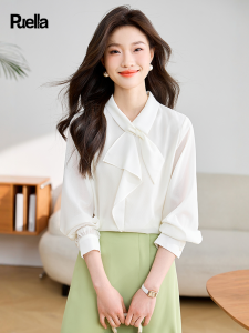 puella | French White Casual Stylish Shirt