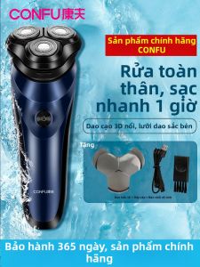 CONFU | Máy Cạo Râu Điện Tử Kango G31 Cầm Tay Dành Cho Nam Máy Cạo Râu Đa Năng Có Thể Rửa Toàn Bộ Bộ Dụng Cụ Chăm Sóc Da