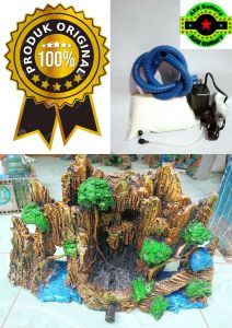 Tebing air terjun lebar samping 2 sisi 35cm