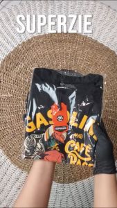 Kaos Anak Laki-Laki Distro Motif Kartun Animasi Motor Gasoline Warna Hitam Bahan Katun Premium 30s