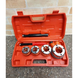 ชุดต๊าปเกลียวประปา BSP ต๊าปท่อ ต๊าปเกลียว ต๊าปประปา เครื่องต๊าปเกลียวด้วยมือ ท่อน้ำ ขนาด 1/2", 3/4", 1