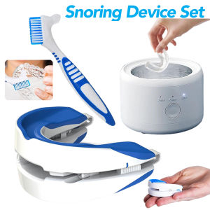 Sleeping Anti-Snoring Device Mouthpiece Adjustable Jaw Positioning Custom Teeth Impressions Cleared Snore Solution Mouth Guard