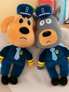 Baby Labrador sheriff plush toy doll children sleep with cute cartoon soothing plush toys birthday cute female pillow sheriff do