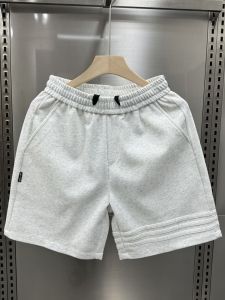 Quần Short Nam Ống Đứng Mùa Hè Thường Ngày Thời Trang Bãi Biển Quần Short Thể Thao Ba Sọc Cạp Cao Thường Ngày Mùa Hè