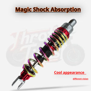 320mm /12.5inch Rear Motorcycle Color Focus Shock Absorber for Suzuki Honda Yamaha BWS ATV Etc Motorcycle Magic Shock Absorber