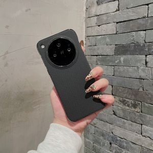 Ultra-Thin Carbon Fiber Phone Case for OPPO Find X8 pro Luxury Mens Frosted New Model No-Frame Heat Dissipation Protection