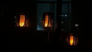 【BUY 1 TAKE 1】solar flame lawn lamp Solar Lighting Waterproof Lamp With solar panels For Garden Decoration Landscape Lawn Path