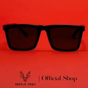 Gentle Fawn Kacamata Hitam Sunglasses Polarized Anti UV 400 Anti Silau TR90 Bentuk Kotak Oversized Style Korean Fashion Kekinian Pria 3218 659 3215