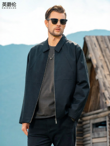 Enjeolon | Light Business Casual Turn-Down Collar Workwear Style Deconstructed Clean Fit Jacket