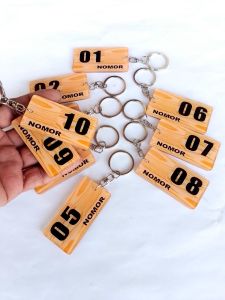 Gantungan Kunci Kamar Kos Hotel Penginapan
