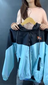 HOLDERS Jaket Parasut Pria Casual Vintage Warna Kombinasi | Tracktop Suit Windbreaker Hoodie