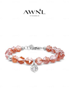 Meteoric Rock Koi Crystal S925 Sterling Silver Bracelet