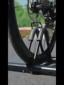 TOSUOD | TOSUOD Vertical Parking Stand For Bicycles Adjustable Anti-Slip High-Carbon Steel Bicycle Parking Rack Bike Accessories