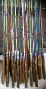 1 pcs joran fiber kolam tidak lentur ukuran 130cm