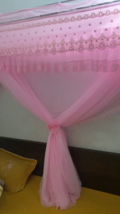 Trọn bộ khung màn xếp gọn đủ kích thước và màu sắc - Mùng xếp - mùng cưới đẹp