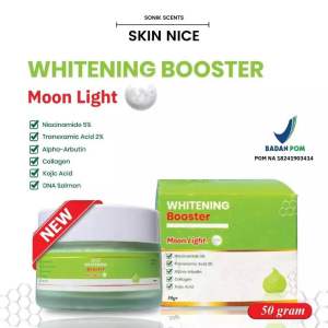 SKIN NICE WHITENING BOOSTER 50/30 gr Moon Light penghilang flek hitam Dyshop22